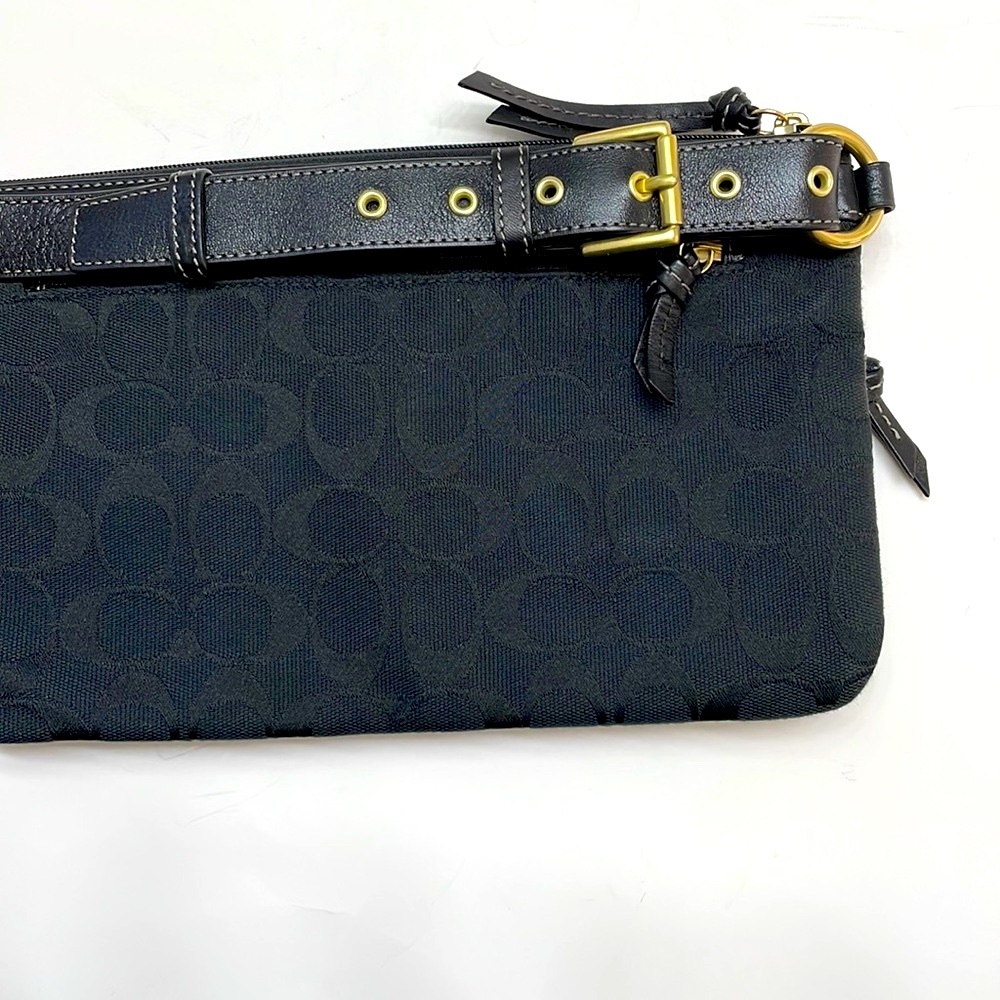 Coach Black Belt Bag - Picture 9 of 12